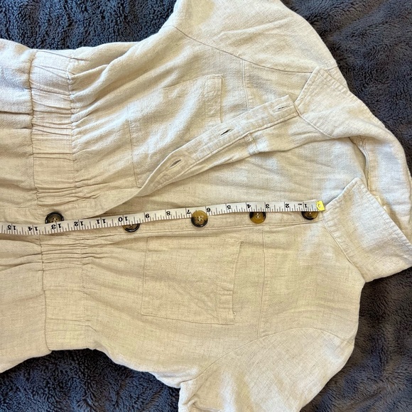 Linen Jumpsuit. - Picture 4 of 10